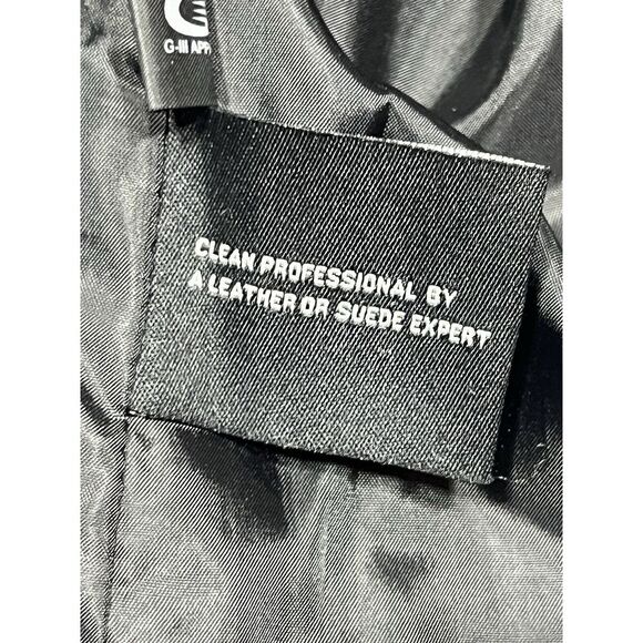 Tannery West Black Leather Women Jacket Size M‎ - Picture 5 of 10